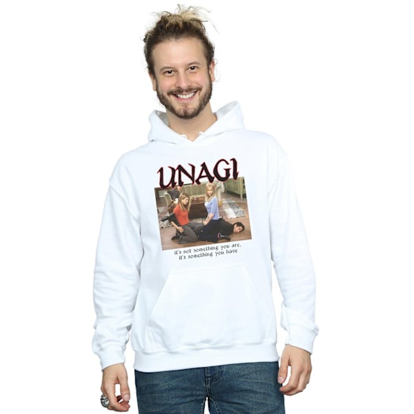 Friends Mens Unagi Photo Hoodie 4XL Vit White 4XL