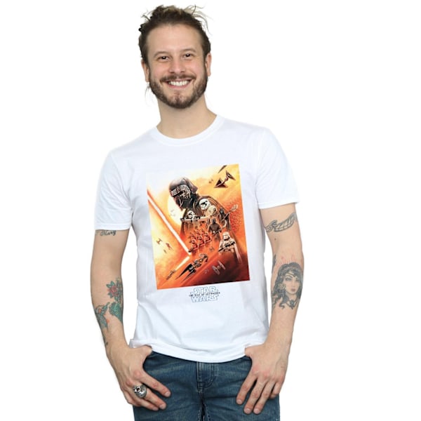 Star Wars: The Rise of Skywalker T-shirt med motiv från First Order White L