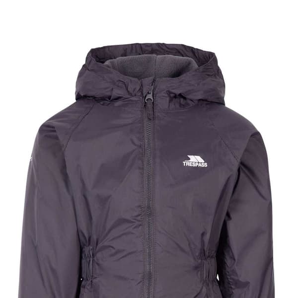 Trespass Barn/Kids Button Regnställ 2-3 år Mörkgrå Dark Grey 2-3 Years