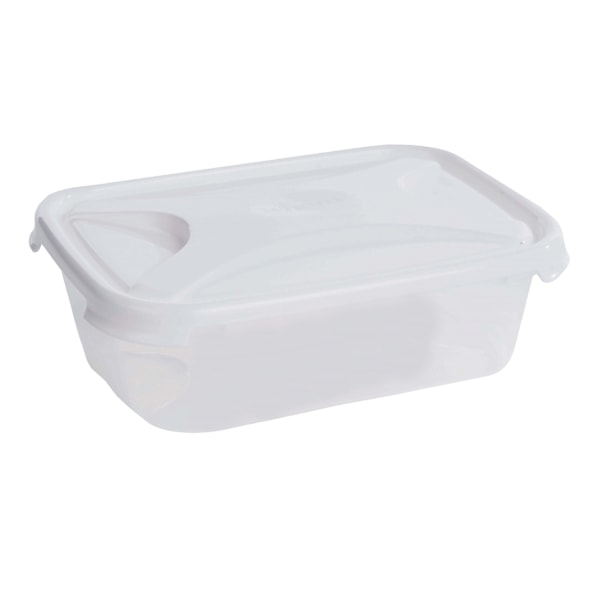 Wham Rektangulär Matbehållare 4.5L Vit White 4.5L