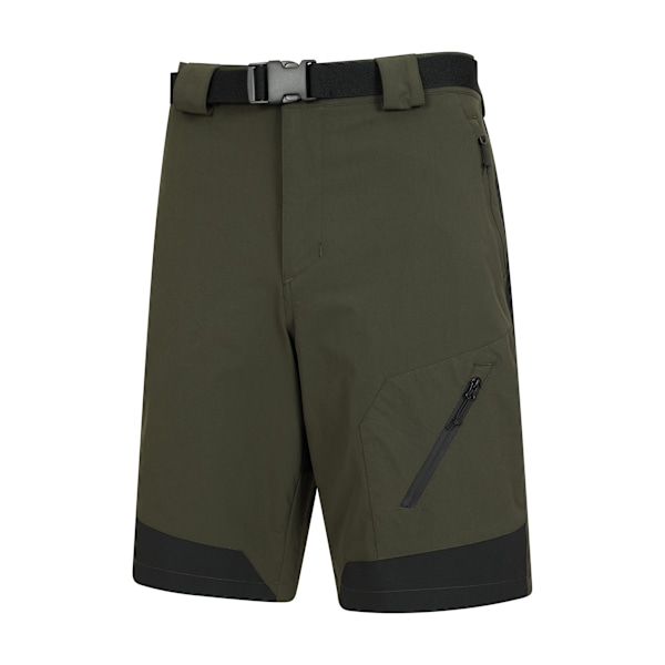 Mountain Warehouse Mens Forest Shorts 28R Grön Green 28R