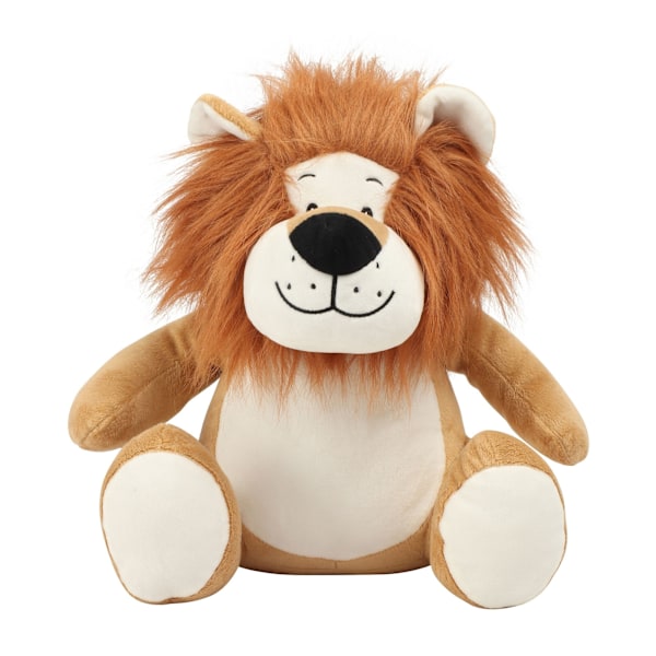 Mumbles Zippie Lejon Plyschleksak One Size Brun Brown One Size