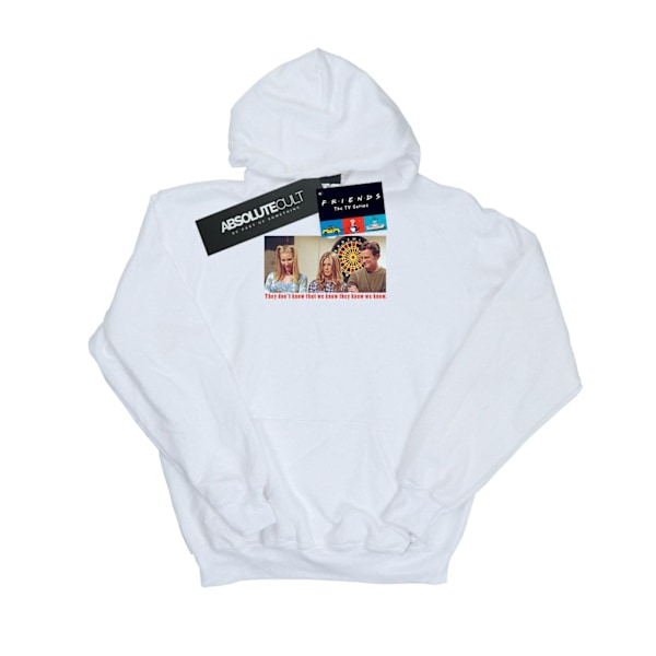 Friends Boys They Don´t Know That We Know Hoodie 5-6 År Vit White 5-6 Years