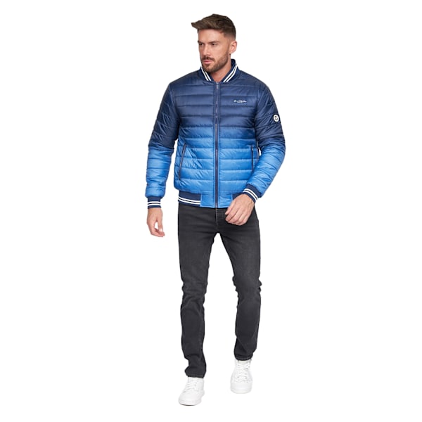 Crosshatch Basefade Vadderad Jacka L Blå Blue L