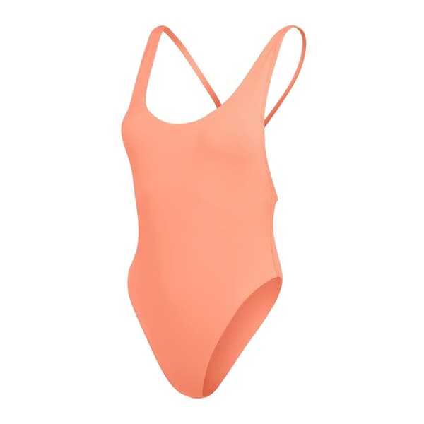 Speedo Dam/Dam Solid Baddräkt i ett stycke 8 UK Peach Peach 8 UK