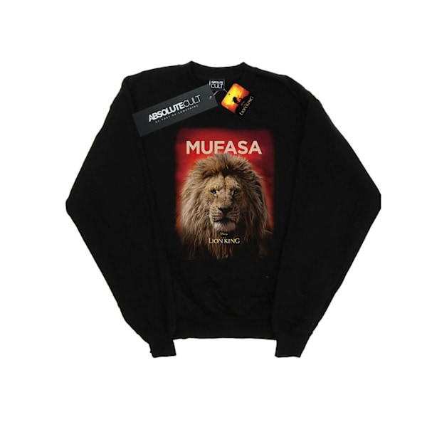 Disney Herr The Lion King Film Mufasa Poster Sweatshirt L Svart Black L