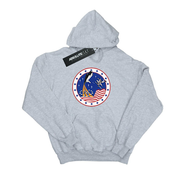 NASA Classic Rocket 76 Hoodie 3XL Sports Grey för män Sports Grey 3XL