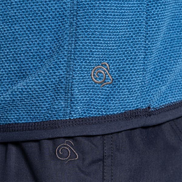 Craghoppers Herr Expert Active Marl Half Zip Fleecetröja XXL Pos Poseidon Blue XXL