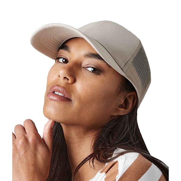 Beechfield Unisex Vuxen 6 Panel Trucker Cap One Size Sand Sand One Size