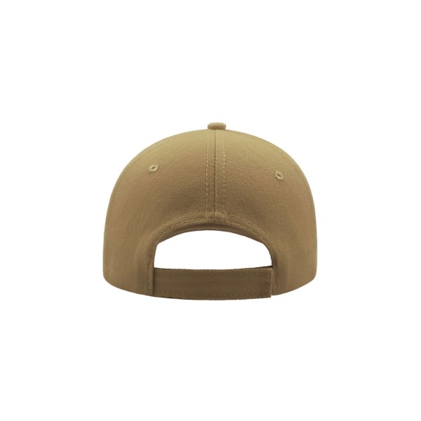 Atlantis Liberty Six Borstad Bomull 6 Panel Cap One Size Khaki Khaki One Size