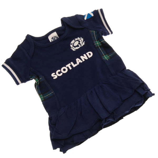 Scotland RU Baby Girls Tutu Kjole Body 12-18 Månader Marinblå Navy Blue 12-18 Months