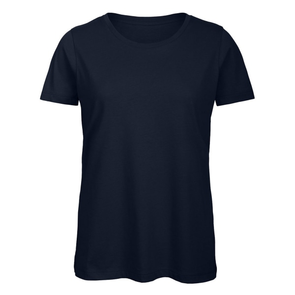 B&C Dam/Dam Favourite Organic Cotton Crew T-Shirt XS Marinblå Navy Blue XS