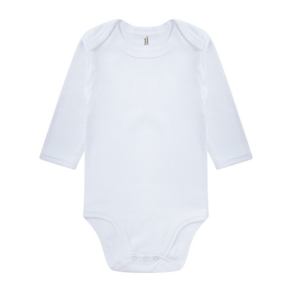 Casual Classics Baby Body med lång ärm 3-6 månader Vit White 3-6 Months