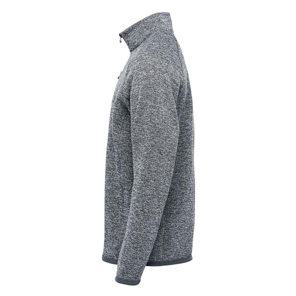 Stormtech Herr Avalante Heather Quarter Zip Fleece Top 4XL Gran Granite 4XL