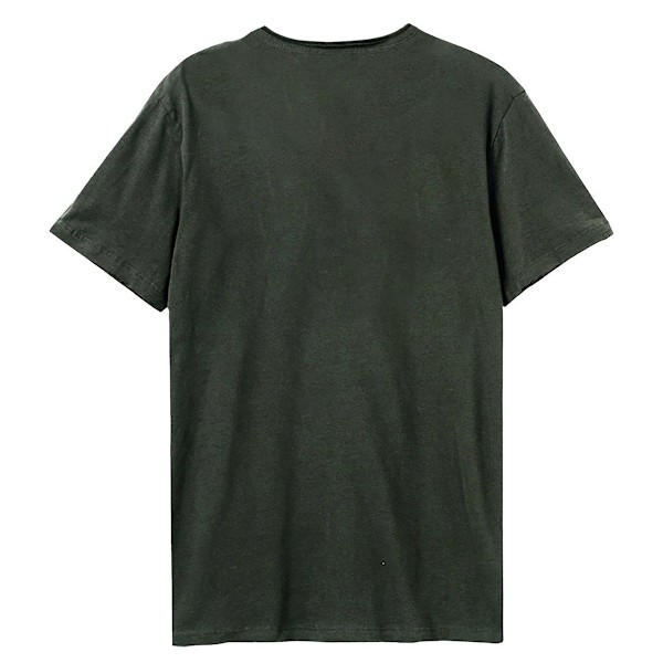 Amplified Unisex Adult Donnington Snake T-Shirt XXL Charcoal Charcoal XXL