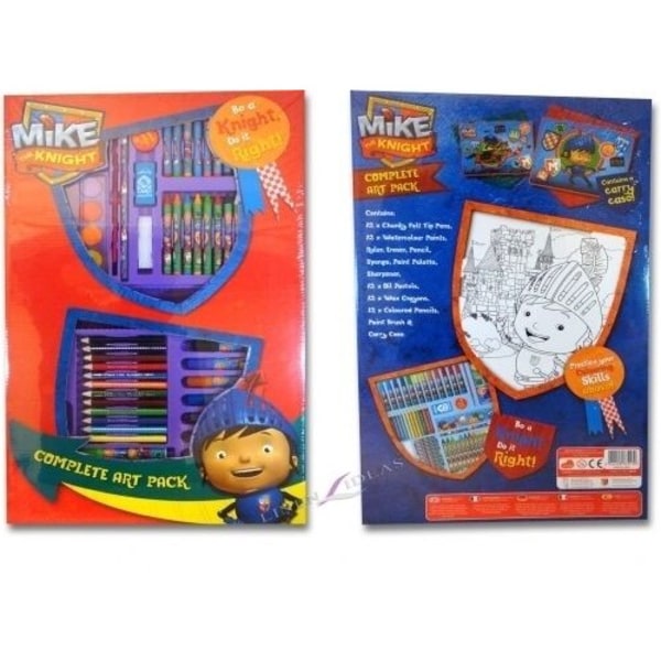 Mike The Knight Karaktär Stationery Set (Paket med 68) En Storlek Multicoloured One Size