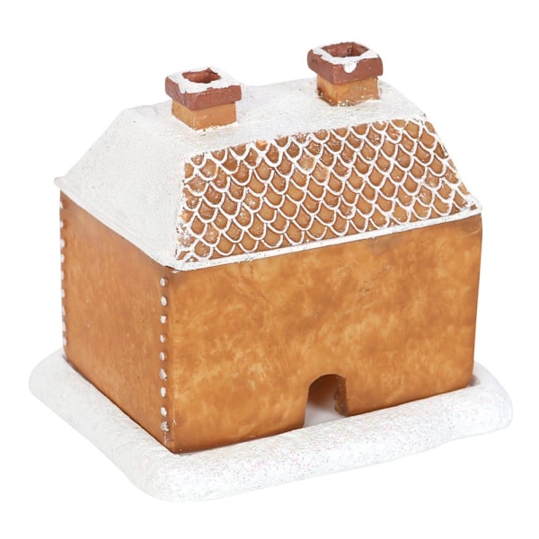 Something Different Pepparkakshus Rökelsekonhållare En Storlek Brown/White One Size