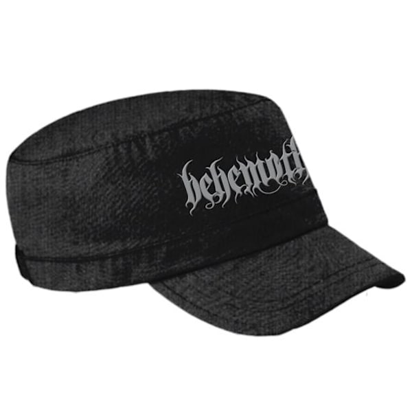 Behemoth Unisex Vuxen Logo Army Cap En Storlek Svart/Vit Black/White One Size
