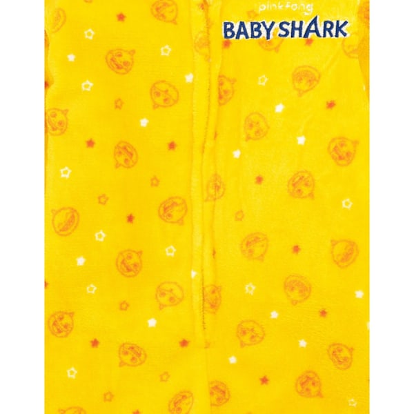 Baby Shark Barnkläder/Barn 3D Fenor Pyjamas 12-18 Månader Gul Yellow 12-18 Months