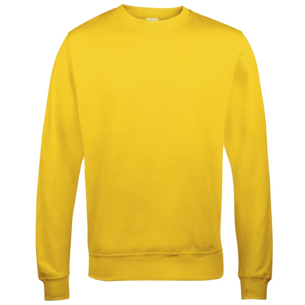 AWDis Just Hoods unisex unisex tröja med rund hals (280 G Sun Yellow L