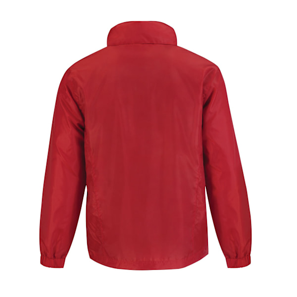 B&C Herr ID.601 Vindjacka L Röd Red L