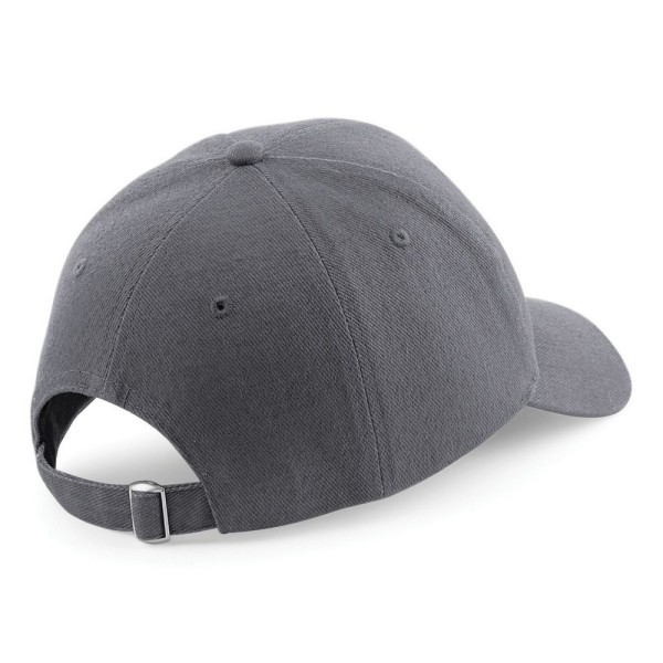 Beechfield Unisex Pro-Style Heavy Brushed Cotton Baseball Cap / Graphite Grey One Size