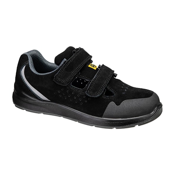 Portwest Unisex Vuxen S1P ESD SR FO Säkerhetsskor i Nötsmocka Storlek 7 Black 7 UK