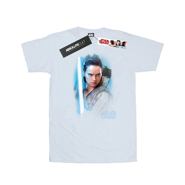 Star Wars: The Last Jedi Herr Rey Borstad T-shirt S Vit White S