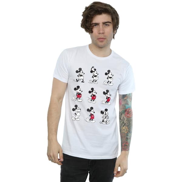 Disney Herr Mickey Mouse Evolution T-shirt L Vit White L