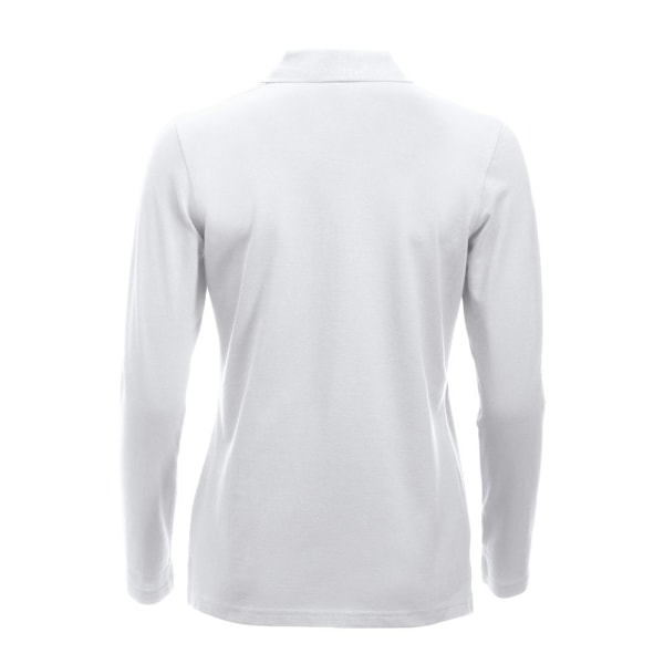 Clique Dam/Kvinnor Klassisk Marion Långärmad Polotröja XL White XL