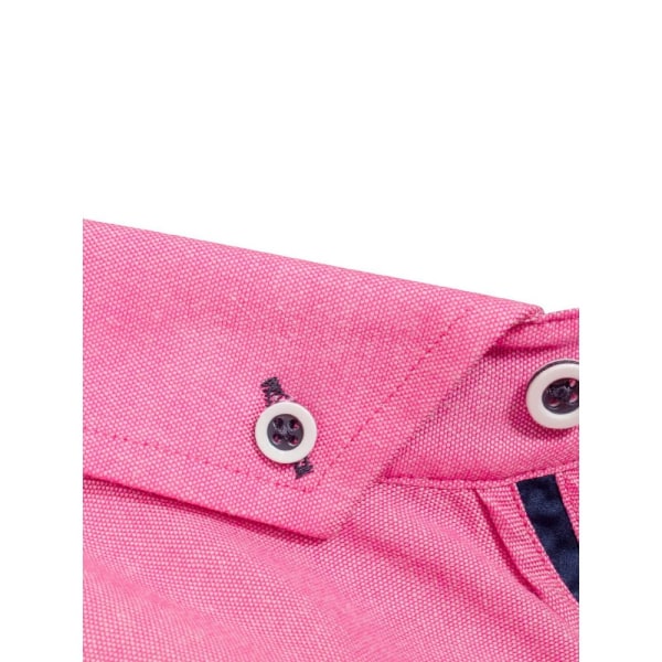 Bewley & Ritch Mens Aland Oxford Skjorta M Hot Pink Hot Pink M