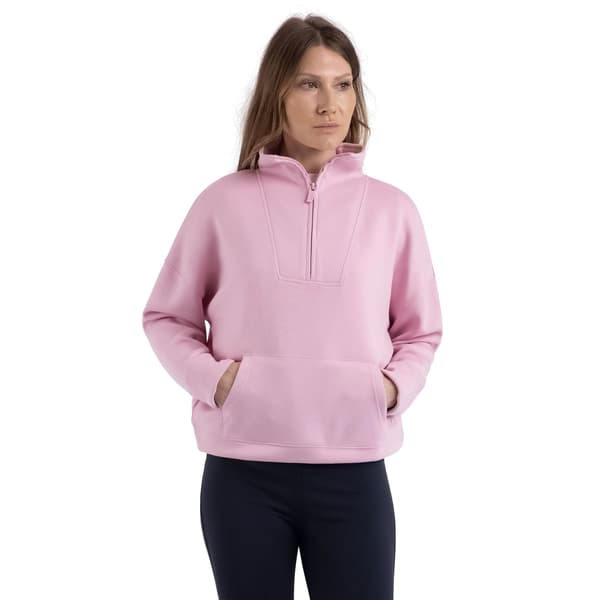 Trespass Jean Half Zip-tröja för dam S Carnation Carnation S