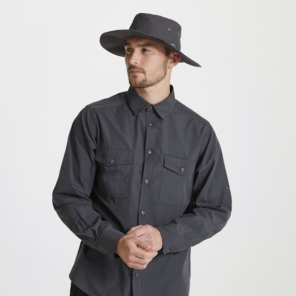 Craghoppers Expert Kiwi Ranger Hat M-L Carbon Grey Carbon Grey M-L