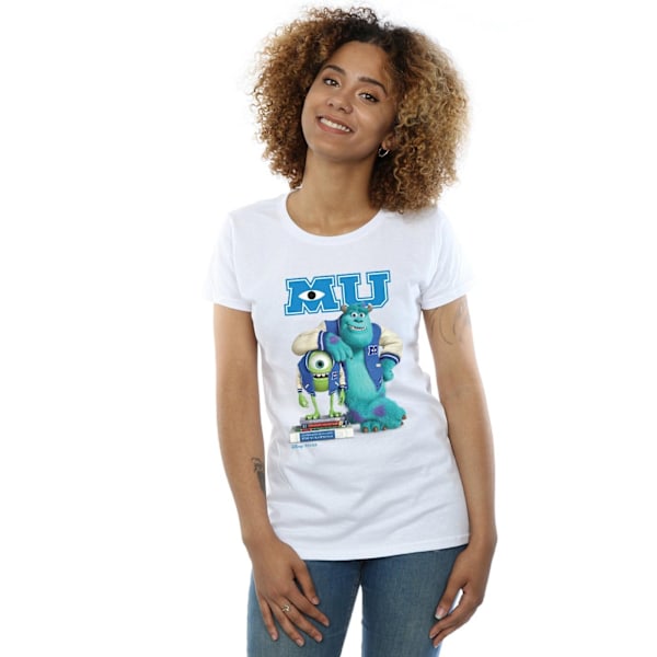 Disney Dam/Dam Monsters University Poster Bomull T-shirt White L