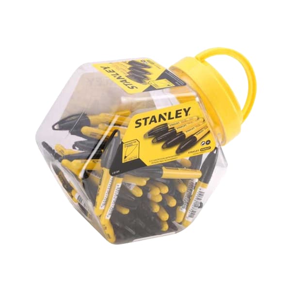 Stanley Mini Permanent Marker Penna (72-pack) En Storlek Svart Black One Size