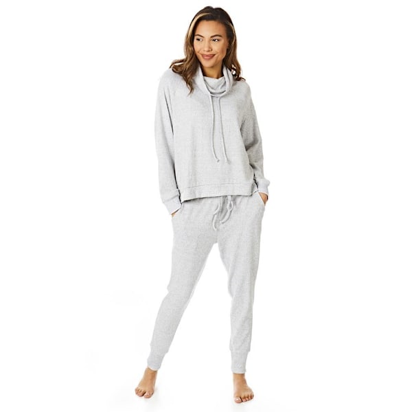 Light And Shade Dam Pyjamas Set för Kvinnor/Damer Pretty Woman S-M Grå Grey S-M