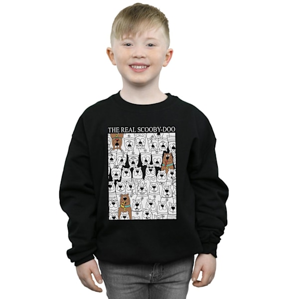 Scooby Doo Boys The Real Scooby Doo Sweatshirt 9-11 år Svart Black 9-11 Years