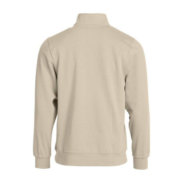 Clique Unisex Vuxen Basic Half Zip Sweatshirt L Ljus Khaki Light Khaki L