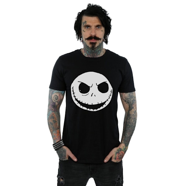 Nightmare Before Christmas Herr Jack Skellington Bomull T-shirt Black 3XL
