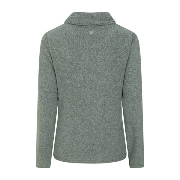 Mountain Warehouse Dam/Dam Hebridean Fleece Tröja med Krage Dark Khaki 14 UK