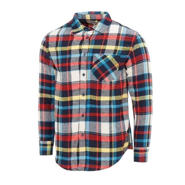 Firetrap Herrrutig skjorta S Flerfärgad Multicoloured S