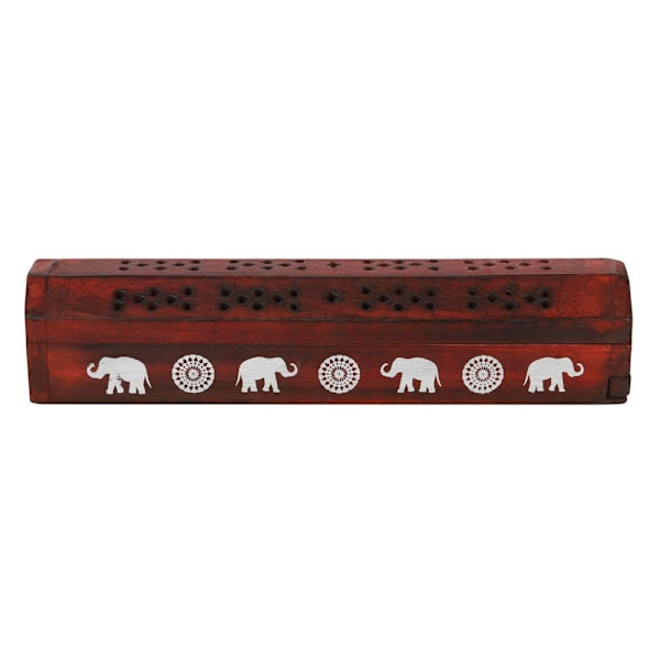 Elements Rosewood Elephant Trä Rökelse Presentset En Storlek Bro Brown/White One Size