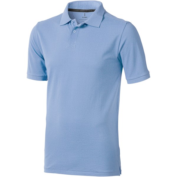 Elevate Calgary Kortärmad Polo (2-pack) M Ljusblå Light Blue M