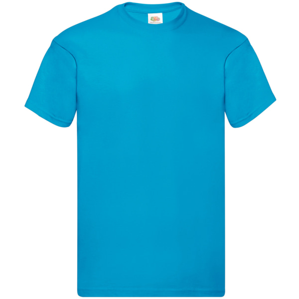 Fruit Of The Loom Herr Original kortärmad T-shirt M Azure Bl Azure Blue M