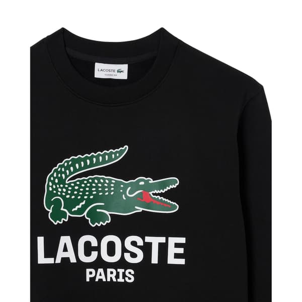 Lacoste Herr Bomullströja S Svart Black S