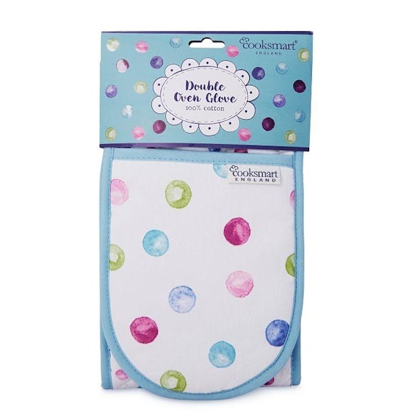 Spotty Dotty Dubbel Ugnsvante One Size One Colour One Colour One Size