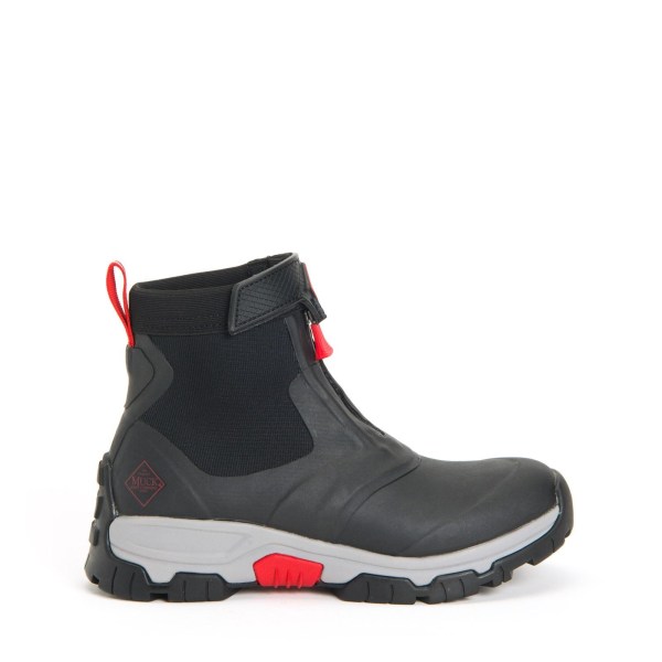 Muck Boots Apex Mid Wellington-stövlar för män 11 UK grå/röd Grey/Red 11 UK