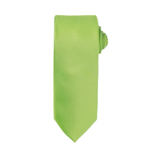 Premier Herr Micro Waffle Formell Arbetslips En Storlek Lime Lime One Size