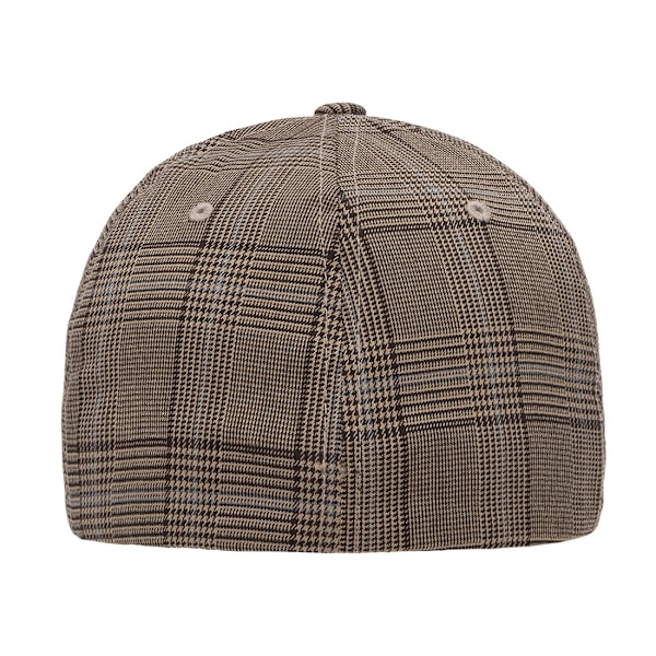 Flexfit By Yupoong Glen Check Cap L/XL Brun/Khaki Brown/Khaki L/XL