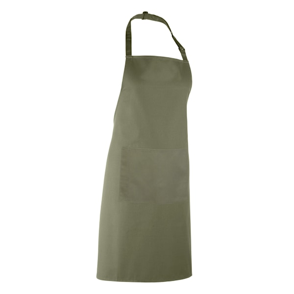 Premier Dam/Kvinnors Färger Bip Förkläde Med Ficka / Arbetskläder Sage One Size